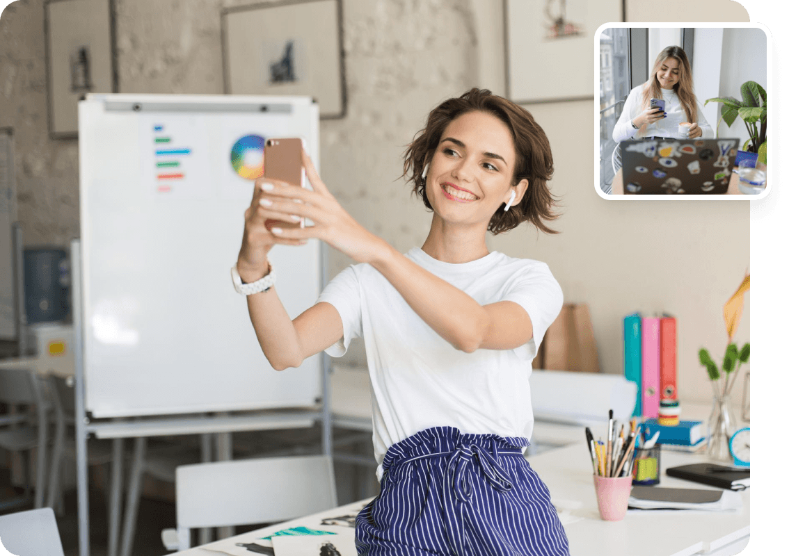 Marketing Manager working remotely