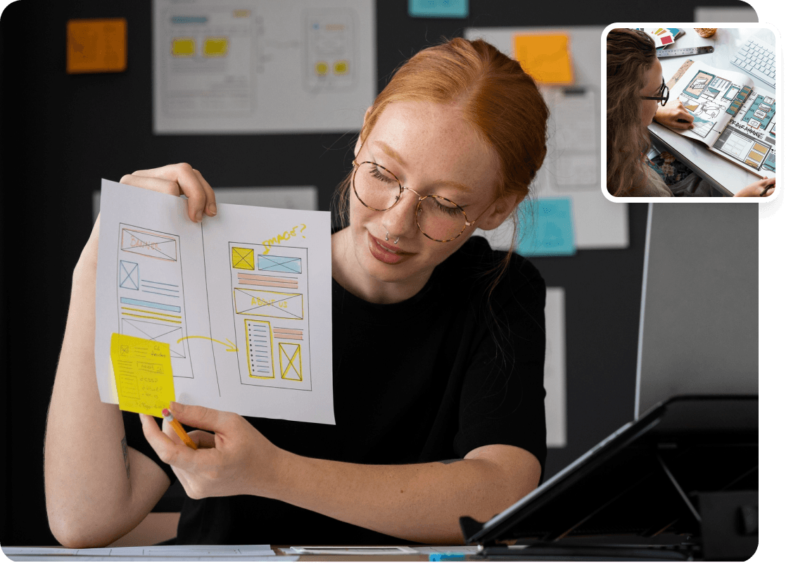 UX/UI Designer working remotely