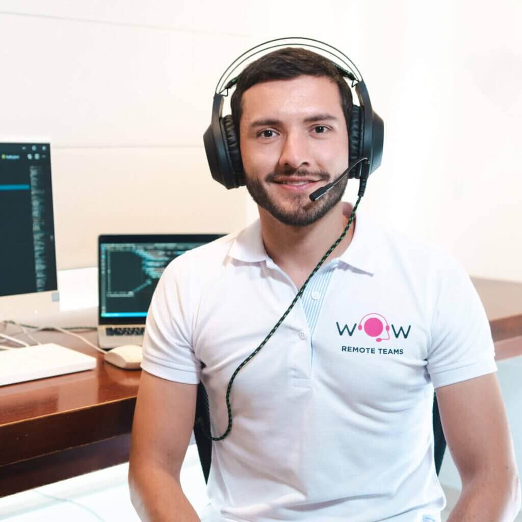 a software developer from Wow working in Latin America